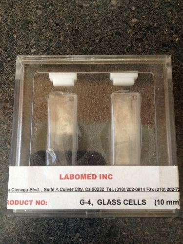 Glass Cuvettes / 9 Sets of 2 / 10mm Lid / Labomed Inc Cuvette Cell FREE SHIPPING
