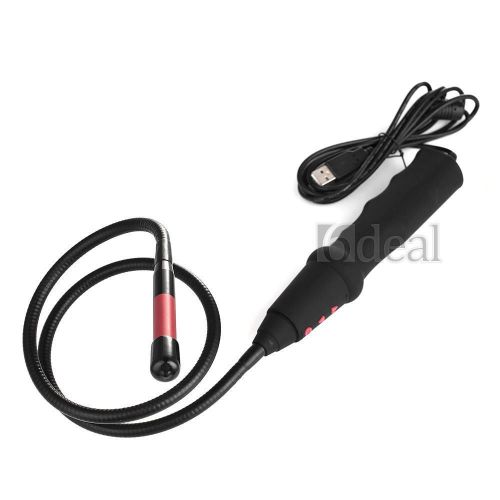 USB 2.0 Endoscope 4 LED 12mm Waterproof Inspection Snake Tube Camera 700X Focus