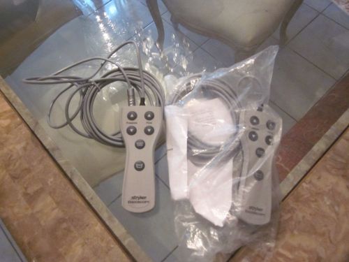 QTY TWO STRYKER ENDOSCOPY PUMP HAND remote control (1) NEW,(1) USED