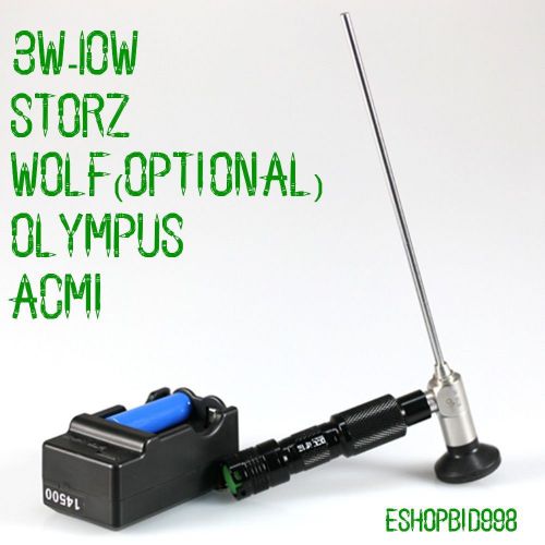 Ce proved portable handheld 3w-10w led cold light source endoscopy new 2014 for sale