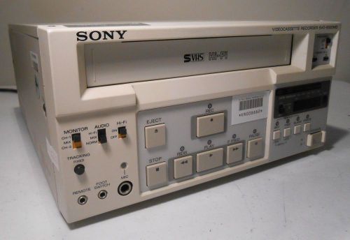 Sony SVO-9500MD Videocassette Recorder