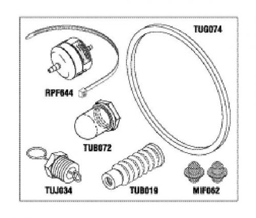 Tuttnauer sterilizer pm kit #02610019 -  rpi part tuk132 for sale
