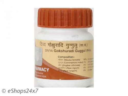 Divya gokshuradi guggulu strengthens &amp; rejuvenates the kidneys swami ramdeva??s for sale