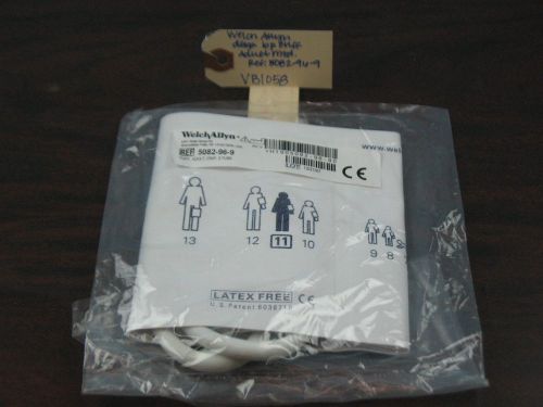 Welch Allyn Disposable BP Cuff Dual Tube Adult Med Ref: 5082-96-9