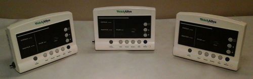 Lot of 3 Welch Allyn 52000 Series Vital Signs Monitor_ blood Pressure_Parts