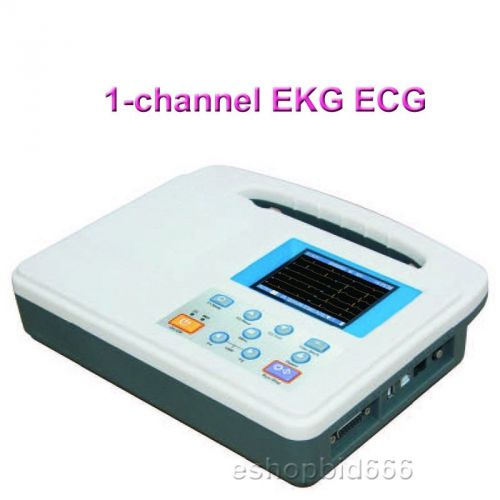 Sale 3.5 inch Portable Digital 1-channel Electrocardiograph ECG Machine EKG-901