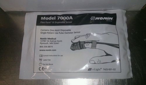 Nonin Flexi-Form III Disposable  Sensor 7000A - 24 Pack