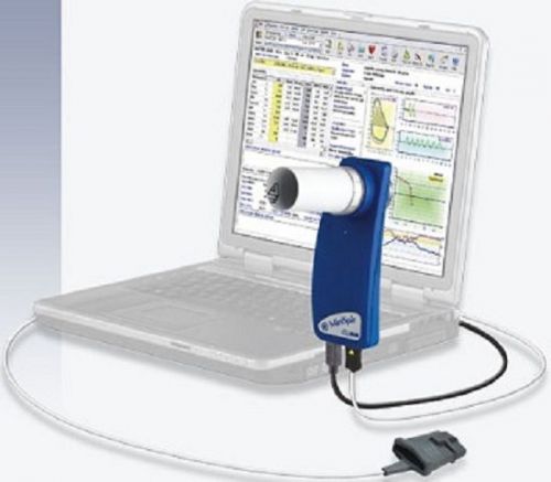 NEW MIR Minispir Oxy PC Based USB Diagnostic Spiromter w/ WinspiroPRO Software