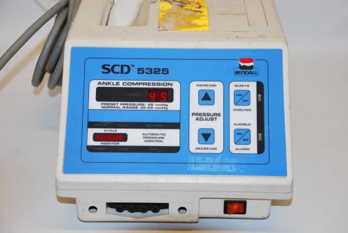 KENDAL MODEL SCD 5325 SEQUENTIAL ANKLE COMPRESSION SCD DEVICE PUMP CONTROLLER