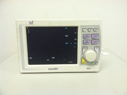 Invivo MDE Escort M8 Color Patient Monitor w/ NiBP, SpO2, EKG Accessories