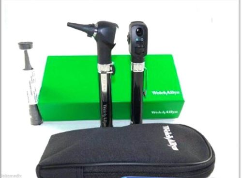 Welch allyn otoscope/opthalomscope diagnostic set mod 95001 for sale