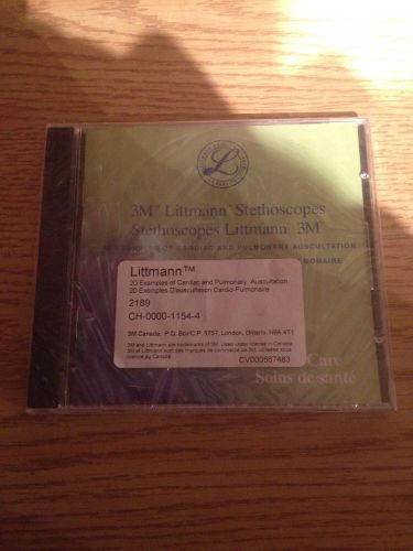 stethoscope littmann CD only!!