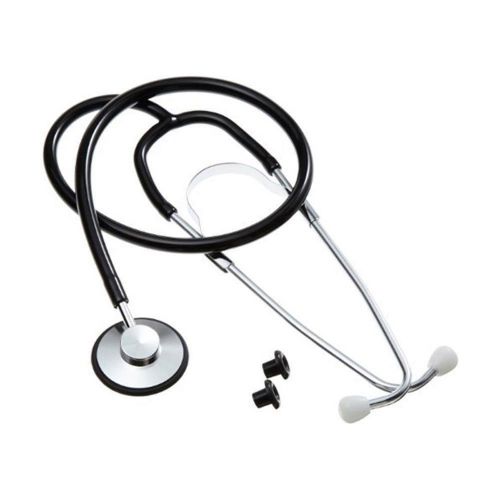 Adc proscope™ 660 single head stethoscope - black - free ear tips included!!! for sale