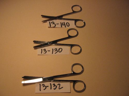 OPERATING SCISSOR CURVED SET OF 3 (13-130,13-132,13-140) (P)