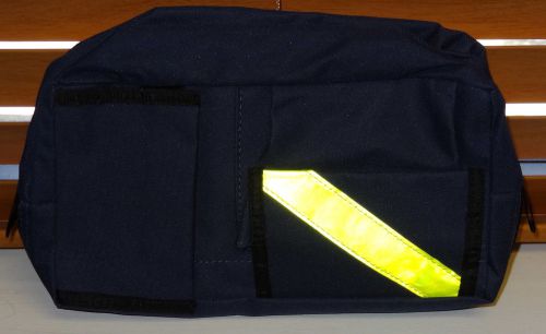 Navy blue emt ems paramedic medical technician tool pouch fanny pack &amp; belt new for sale