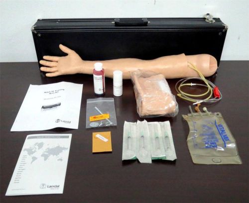 Laerdal Adult IV Training Arm Kit 375-600001 Complete with WARRANTY