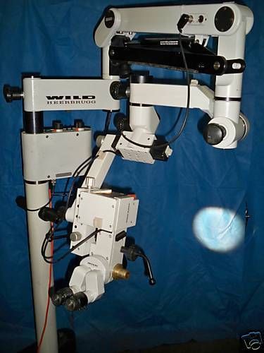 Leica /  wild m655 surgical   microscope  ent / dental microsurgery / warranty for sale