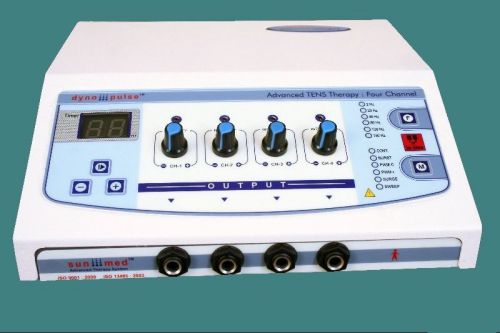 Advance Electrotherapy&amp;Physiotherapy Pain Therapy 4 Channel DynoPlus Healthcare