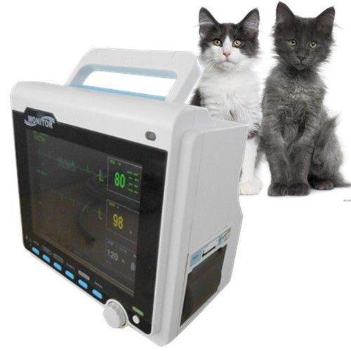 Sale!!VET Veterinary Use ICU Patient Monitor with Thermal Recorder,  for Animal