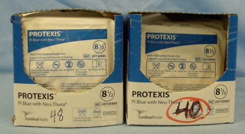 88Pkgs/PrsCardinal Health Protexis PI Blue w/Neu-Thera Surgical Gloves #2D73EB85
