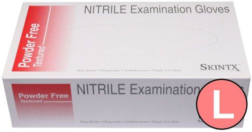 Nitrile examination gloves powder free large 1000 count for sale