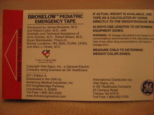 Broselow Pediatric Emergency Tape