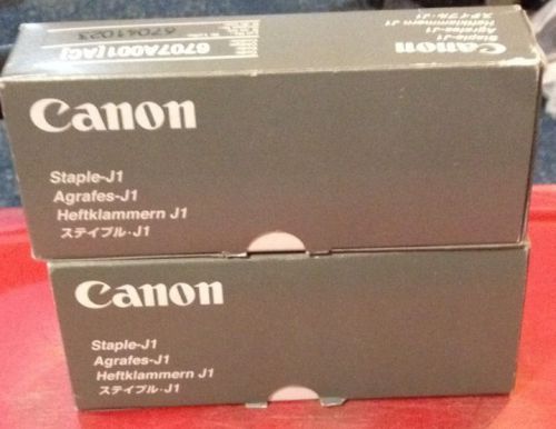 2 Cannon J1 Staple Cartridges