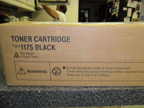 RICOH Type 1175 Blk. toner AP3800C/AC104/Fax1170L-2210L Yields:3.5K