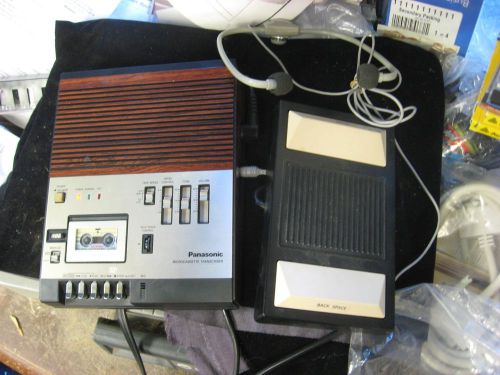 Vintage panasonic model rr-900d microcassette transcriber not working for sale