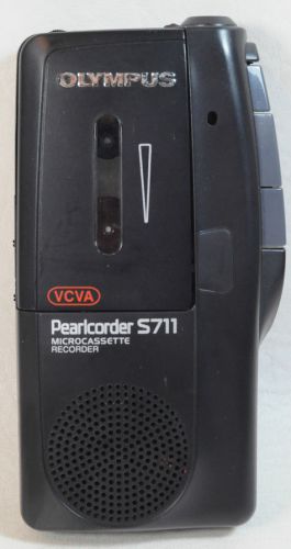 Pearlcorder s711 Sanyo Diktiergerat Microkasette TOP GERAT -k3