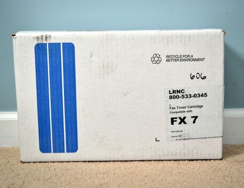 LRNC Fax Toner Cartridge For Use In Canon FX7