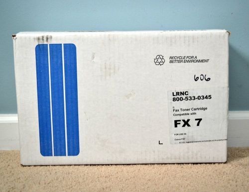 LRNC Fax Toner Cartridge For Use In Canon FX7