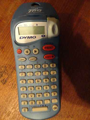 dymo label  maker printer machine battery operated letra tag.   (#67