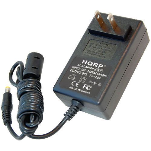 HQRP AC Adapter Power Supply fits DYMO 40077 fits LetraTag Plus LT-100H LT-100T