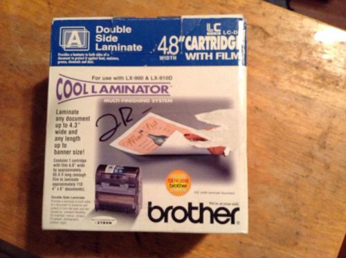 Brother LC-D5 4.8&#034; Width Laminate Cartridge With Double Side Film LX-900 LX-910D