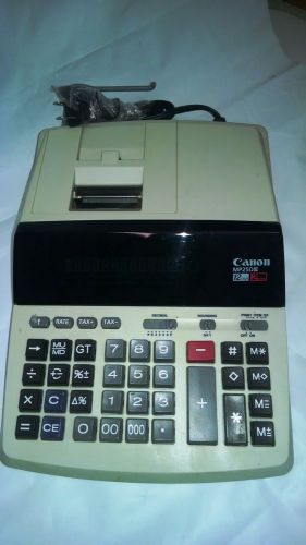 Canon mp25diii 2-color 12-digit printing calculator tested working for sale