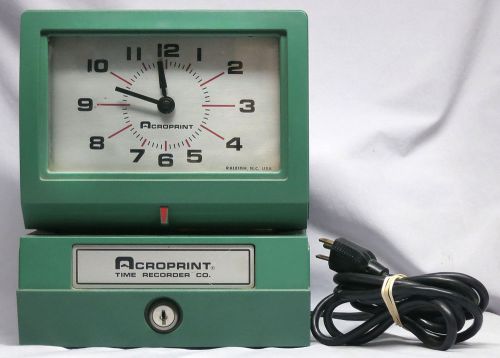 Acroprint 150NR4 Heavy-Duty Automatic Time Recorder Time Clock