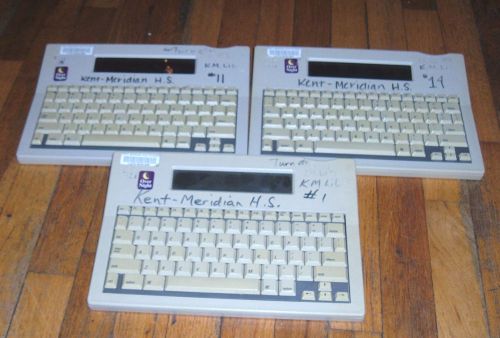 LOT of 3 AlphaSmart Pro ALF-B01 Word Processors - Tested &amp; Working
