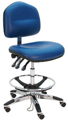 Benchpro hd esd anti static vinyl chair aluminum base for sale