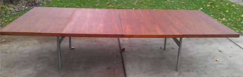Herman miller meeting conference 8ft to 10.8&#039;ft extention table by george nelson for sale