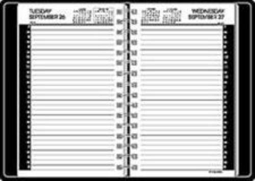 At-A-Glance Daily Professional Book 5&#039;&#039; x 8&#039;&#039; Black