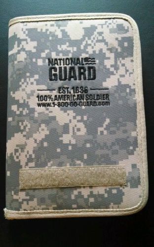 National Guard Zippered Velcro ACU Digital Camo Personal Organizer