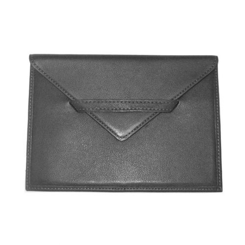 Royce leather envelope photo holder - black for sale