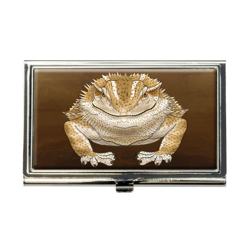 Devious Bearded Dragon Business Credit Card Holder Case