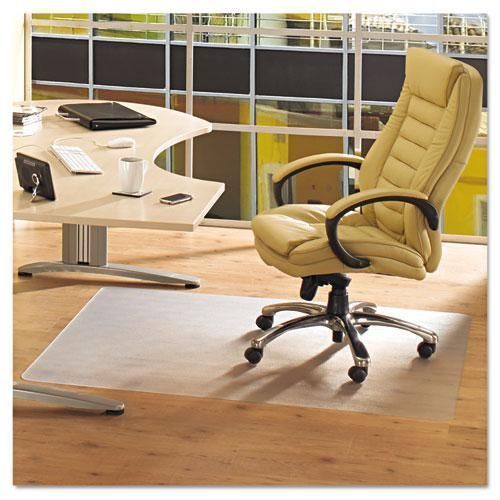 Floortex PF 1213425EV ClearTex Office Chair Mat for Hard Floors Clear 45x53