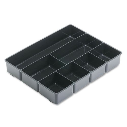 Black Plastic Extra Deep Desk Drawer Director Tray Supplies Office Home Organize