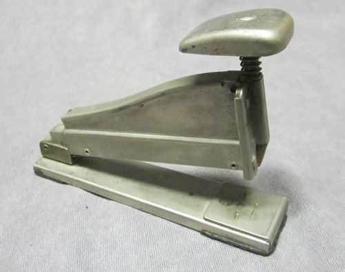 Vintage office desk stapler - uses rx staples - untested - markwell robot for sale