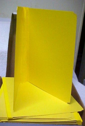 NEW SMEAD EXPANDABLE TO 3&#034; YELLOW FOLDERS BOX OF 25