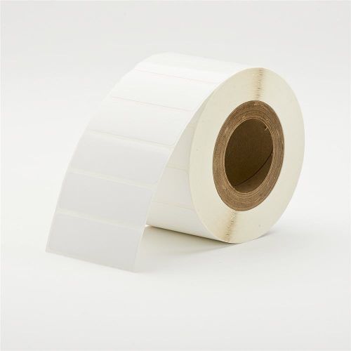 Primera 074724 White Multi-Use Labels TuffCoat Inkjet 3&#034; W x 1&#034; L 2&#034; Core