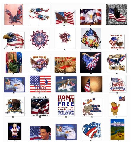 30 personalized return address labels us flags {f4} buy 3 get 1 free for sale